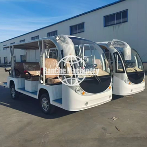 Hot Sale 14-Seater Electric Mini Sightseeing Bus <b>Battery</b>-Powered City Tour Shuttle Bus - Product Image 1