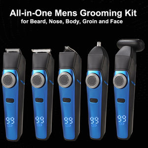 Série de kits de style tout-en-un, tondeuse à poils pubiens étanche pour hommes avec lame en céramique remplaçable, cadeaux pour hommes mari père - Product Image 2