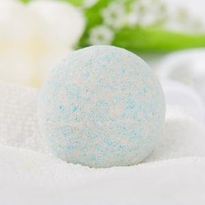 保湿沐浴马口铁-包装2个沐浴嘶嘶蓝色和黄色小香味精油沐浴球炸弹儿童礼品套装 - Product Image 3