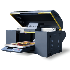 Focus inc A2 UV printer bank gift trading wedding invitation visiting card credit card printer printing machine