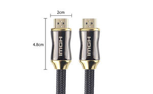 <span class=keywords><strong>Prix</strong></span> de gros vente d'usine câble <span class=keywords><strong>HDMI</strong></span> 2.0V 4k60hz 1m <span class=keywords><strong>3m</strong></span> 5m 10m 20m 30m câbles câble <span class=keywords><strong>HDMI</strong></span> plat plaqué or - Product Image 6