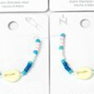 Braccialetto con Perline a Conchiglia in Acciaio Inossidabile, Fatto a Mano, 12 Pezzi, Gioielli Colorati alla Moda - Product Image 6