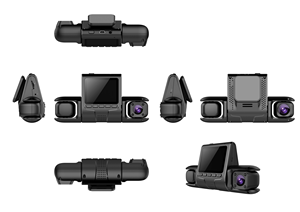 كاميرا داش مركبة ثلاثية العدسات 2 بوصة شاشة IPS WiFi ، كاميرا فيديو Dashcam ثلاثية الاتجاه كاميرا فيديو <span class=keywords><strong>DVR</strong></span> ثلاثية القنوات - Product Image 6