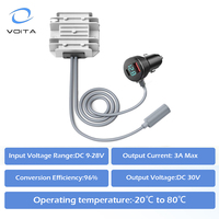 Nouvel adaptateur d'alimentation Starlink Mini 30V 3A 90W pour allume-cigare, convertisseur DC Boost pour camping-car, camion, bateau, usage domestique, garantie de 2 ans