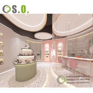 Nuevo diseño, soporte cosmético, muebles de estudio de maquillaje, vitrina de maquillaje con luz LED - Product Image 4