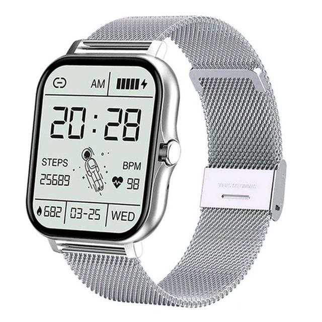 Y13 Square Smart Watch BT Call IP67 Waterproof  Alloy Case Full Touch Smart Watch Men Women Smart Watches