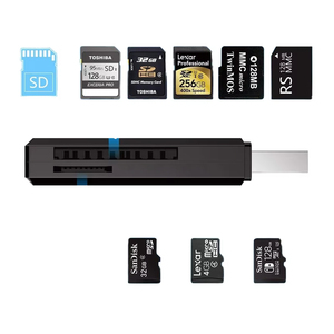 고속 USB 3.0 2-in-1 스마트 카드 리더 어댑터 외부 설치 PC 노트북을 위한 새로운 SD TF 카드 메모리 액세서리 - Product Image 6