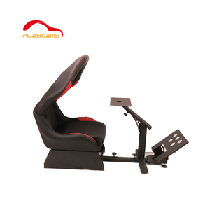 Ensemble de simulateur de course de type siège <span class=keywords><strong>Sim</strong></span> en acier ODM, cockpit pour volant de course Thrustmaster T300RS TX - Product Image 1