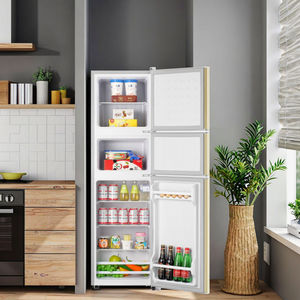 Réfrigérateur de dégivrage manuel à trois portes rentable de grande capacité 158L le plus vendu pour un usage domestique - Product Image 2