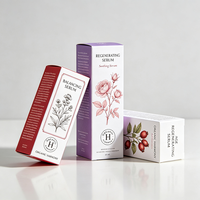 Boîte d'emballage de rouge à lèvres imprimée numériquement avec un design personnalisé, production en 72h, boîte cadeau cosmétique en carton recyclable