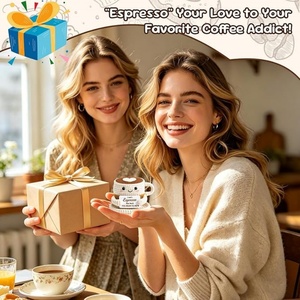 Cadeaux émotionnels faits à la main « Je t'aime », mug de voyage en crochet pour un anniversaire de mariage, cadeaux amusants <span class=keywords><strong>et</strong></span> romantiques pour les amateurs de café - Product Image 3