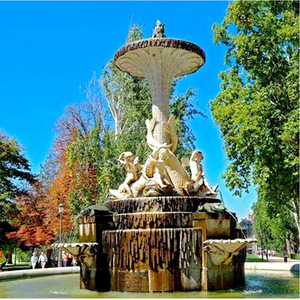 Commercial Fountain <b>Stone</b> Outdoor Contemporary Design Durable Water Feature Landscape Sculpture City Landmark - Product Image 2