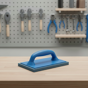 AUSONIA Ergonomic Sponge Rubber <b>Float</b> Trowel For Plaster 21X14 cm Thickness 1.4 cm Made In Italy Epoxy Sponge - Product Image 2