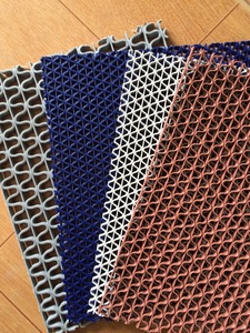 Ventes chaudes Tapis de drainage en PVC Z Mat en rouleau, épaisseur 4,5 à 8 mm, rouge, vert, gris, pour zone humide, porte, salle de bain, anti-fatigue, antidérapant - Product Image 3