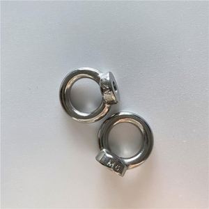 Mắt <span class=keywords><strong>Nut</strong></span> Vòng Dây Giày Cổ Áo M4 M8 M6 Nhãn Cầu Eyebolt M10 Oval Bolt Jis Nuts 1/2 "1/4" 24 Mm Camel Thimble Nâng Có Khía - Product Image 3