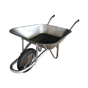 Garden Construction <strong>Hand</strong> <strong>Trolley</strong> WB6400 <strong>heavy</strong> single-wheel handcart compatible with 4.00-8 wheels - Product Image 6