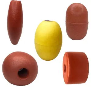畅销轻型耐用PVC浮标钓鱼浮球多型号