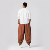Pantalon de sport ample pour homme, idéal pour la course et l'entraînement, séchage rapide, en Spandex/Nylon, taille élastique, haute qualité
