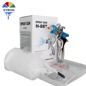 2021 Hot Sale Fabrik preis Schwerkraft zufuhr HVLP Spritzpistole Auto Paint Sprayer Hochwertige Lackier pistole Spritzpistole Autolack