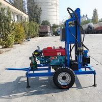 Rig Pengeboran Sumur Air Portabel Compact Crawler 25HP 200M, Dapat Diakses di Jalan Sempit, Cocok untuk Pertanian dan Rumah, Rig Pengeboran Sumur Air Dalam
