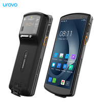 DT50D Android 9,0 Rugged PDA Escáner de código de barras Industrial 4G Computadora móvil Terminal de mano Lector RFID