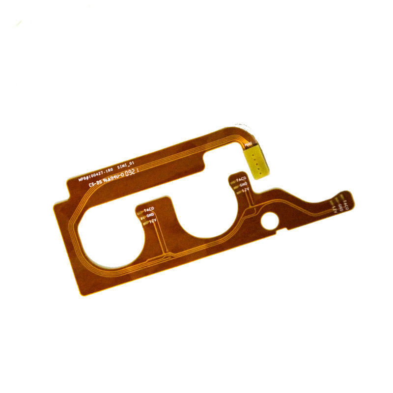 Погружная Золотая плата FPC для светодиодной ленты, Полиимид, гибкая печатная плата PCBA