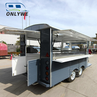 Nouveau véhicule de cuisine mobile vintage food caravan remorque retro citroen hy ice cream coffee food truck van entièrement équipé à vendre