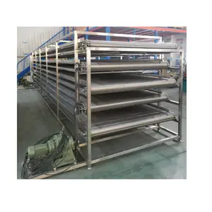 Continuous Stainless Steel Hemp Mesh Conveyor Belt Dryer