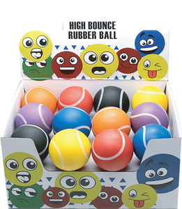 Palline in Gomma Personalizzabili da 9cm, Elastiche e Cave, per Sport e Promozioni, Giocattoli per Animali con Logo Stampato per Regali - Product Image 4