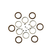 Kit de révision d'injecteur Common Rail F00VC99002, Kits de réparation d'injecteurs F00VC99002, Billes en acier, Joints, Cales