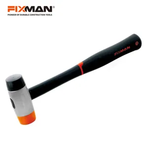 FIXMAN 35毫米双面软橡胶槌，带玻璃纤维手柄