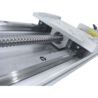 Plateforme de levage linéaire XYZ LYKR150-300 de haute précision avec vis à billes manuelle 1605, palier de moteur et aluminium 6061
