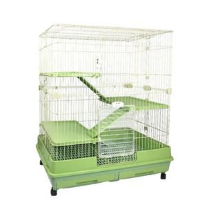 Grande cage de luxe pour lapin, anti-pulvérisation, <span class=keywords><strong>tiroir</strong></span> d'urine, cage pour lapin, cage pour cochon d'inde, grande villa, nettoyage automatique du limon - Product Image 6