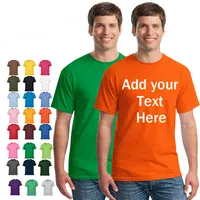 Yüksek kaliteli % 100% pamuk erkekler özel T Shirt serigraf baskılı tişört özel baskı logosu boş T Shirt erkekler grafik Tees