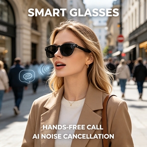 Gafas <span class=keywords><strong>de</strong></span> Audio con Traducción en Tiempo Real y Grabadora <span class=keywords><strong>de</strong></span> Voz - Lentes Inteligentes para Asistir a Reuniones, con Funciones para Llamadas, Música y Notificaciones - Product Image 3