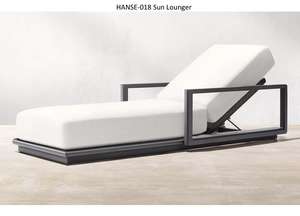 Juego de sillas de mesa de comedor al aire libre de jardín blanco de Venta caliente de suministro de fábrica juegos de jardín de aluminio fundido - Product Image 2