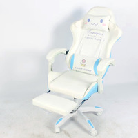 Chaise de jeu ergonomique pivotante et inclinable en cuir PU Anji Anime de haute qualité, moderne, extensible, en acier inoxydable, pour filles