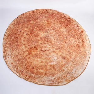 Manta de tortilla de venta directa de fábrica, manta de pan de franela personalizable de lana de buena calidad de 60 pulgadas, manta de tortilla para adultos - Product Image 5