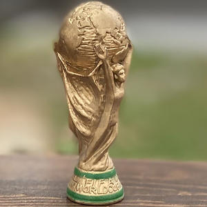 Compétition Champions Coupe Ornement Football Fan Sculpture Commémorative Football <span class=keywords><strong>Jeu</strong></span> Métal Trophée Porte-clés Cintre - Product Image 1