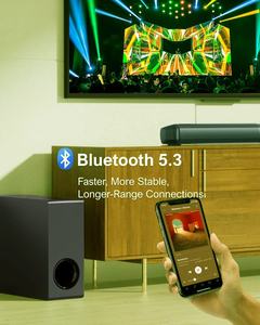 Système audio domestique <span class=keywords><strong>ULTIMEA</strong></span> de style identique à la télévision intelligente, caisson de basses, haut-parleur de plafond pour ordinateur, musique, jeux, Bluetooth, vente en gros - Product Image 3
