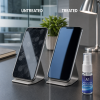 Protection d'écran liquide de qualité industrielle avancée, nano micro-silice, essence céramique invisible modifiée anti-rayures