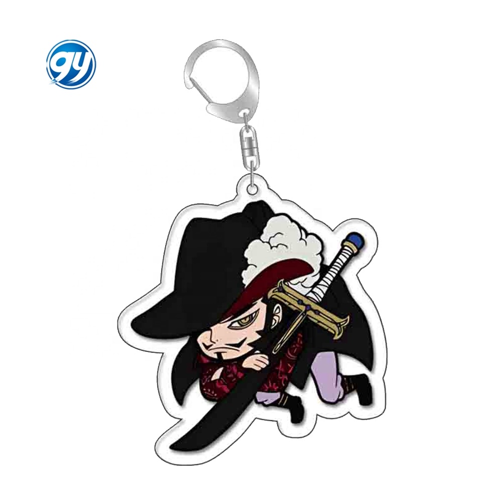One Piece Anime Keychain - Luffy, Nami, Robin, Customizable ODM