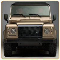 Grille de pare-chocs avant en ABS pour Land Rover Defender 90 110 130, style classique, pièce de rechange pour grille avant Octa, vente chaude