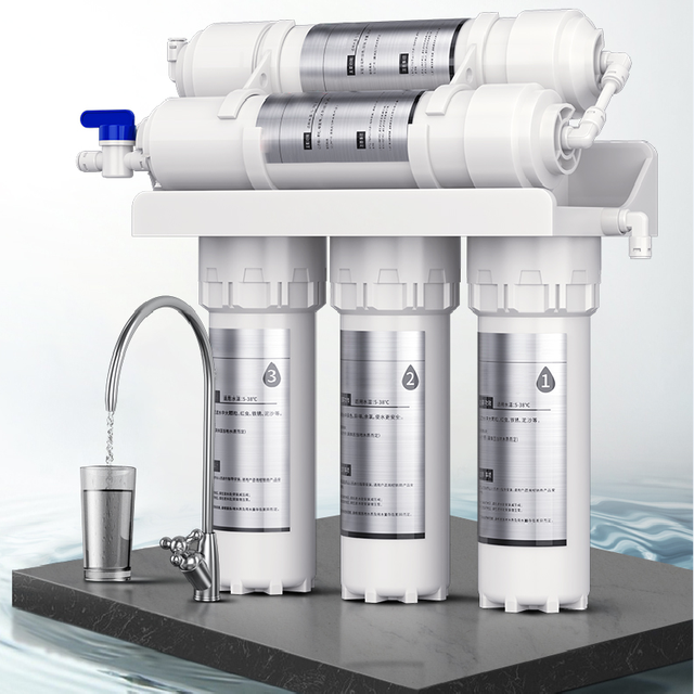 6 Stages Plastic Ceramic Water Filters Ultrafiltration Deep Purification Sink Activated Carbon Water Purifier for Home Drinking