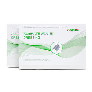 La medicazione per ferite in alginato Non adesivo all'ingrosso della fabbrica assorbe l'essudato della ferita Non adesivo 10*10 - Product Image 1