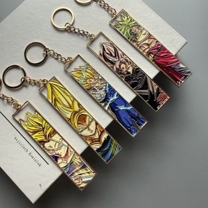 Llaveros de metal huecos con diseño de gato anime, recargables, bonitos, con bordado de <span class=keywords><strong>manga</strong></span>, estilo Jet, Feng Shui, de moda - Product Image 3