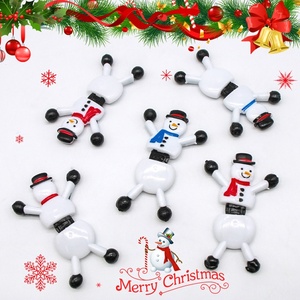 Giocattolo Adesivo da Parete a Forma di Pupazzo di Neve Natalizio e <span class=keywords><strong>Spiderman</strong></span>, in PVC, per Bambini 0-24 Mesi, Divertimento per Feste e Antistress - Product Image 4
