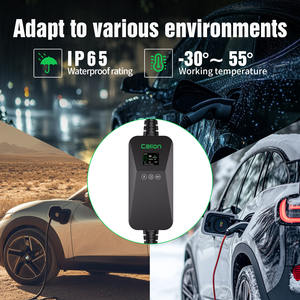 เครื่องชาร์จรถยนต์ไฟฟ้าแบบพกพามาตรฐานสหรัฐอเมริกา 3.6KW-7.3KW IP54 กันน้ำ พร้อมฟังก์ชัน RFID/APP สำหรับสถานีพลังงานใหม่ที่ได้รับการรับรอง - Product Image 5
