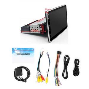 Vente en gros 1din 10 pouces Android12 Écran rotatif et amovible à 360 degrés pour <span class=keywords><strong>autoradio</strong></span> - Product Image 3