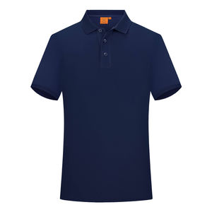 थोक कस्टम कढ़ाई मुद्रण लोगो कपास पुरुषों के काम कपड़े वर्दी गोल्फ पोलो शर्ट त्वरित सूखी सांस लेने योग्य पोलो शर्ट - Product Image 2